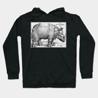 Rhinoceros From The Imagination of Albrecht Dürer, 1515 Hoodie